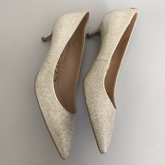 SAM Edelman Dori Pump GOLD JUTE size 9.5 New - Picture 7 of 9